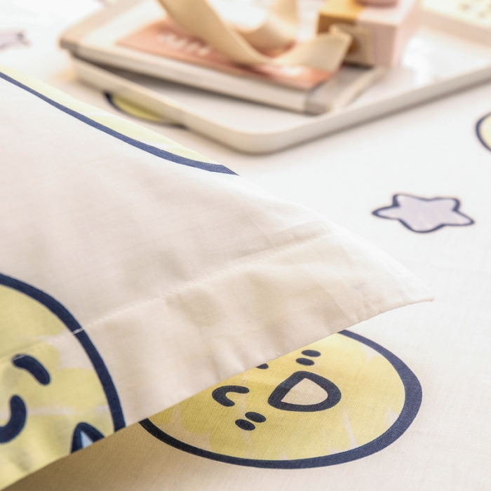 91家纺网 家纺一手货源 找家纺 绵庭 2022新款全棉12868单枕套 微笑百事达