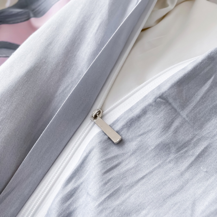 91家纺网 家纺一手货源 找家纺 金爱家 2023新款大版13372全棉花卉系列四件套恋之风景