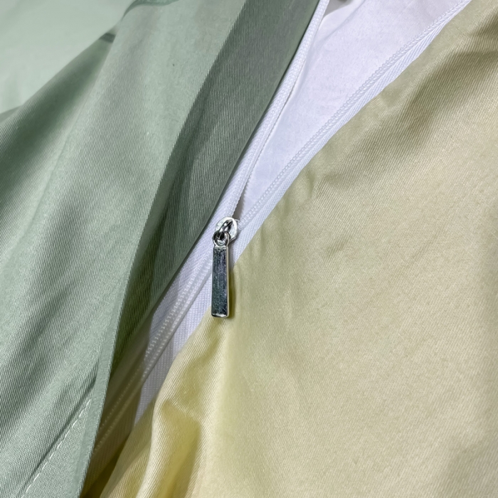 91家纺网 家纺一手货源 找家纺 金爱家 2023新款大版13372全棉花卉系列四件套薇曼-绿