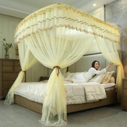 91家纺网 家纺一手货源 找家纺 (总)夏彩 新款加高加大加密加柔伸缩钓鱼竿睡帐88529