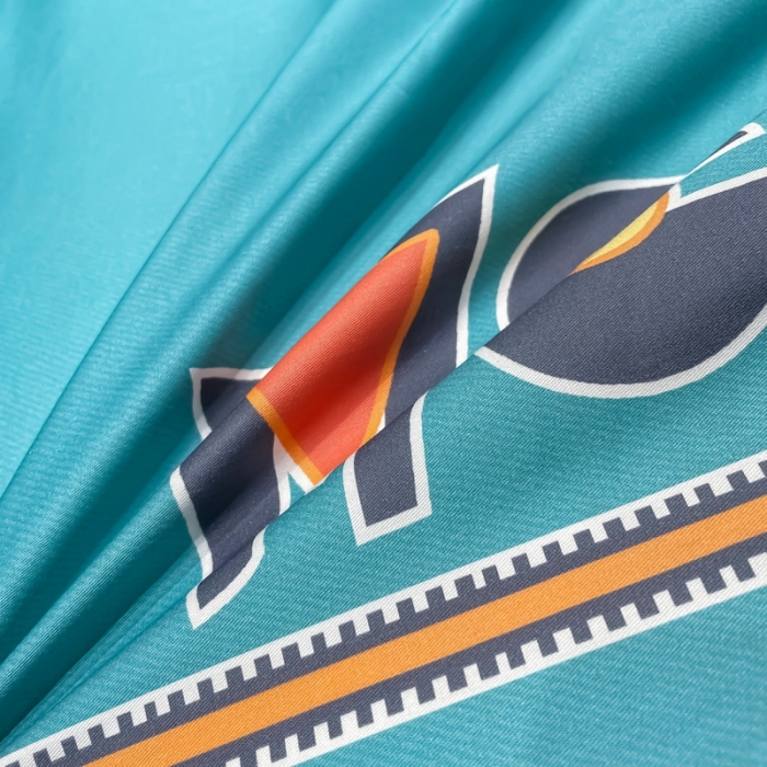 91家纺网 家纺一手货源 找家纺 金爱家 2023新款全棉13372简约条格四件套安雅蓝