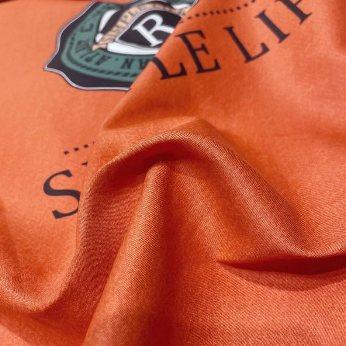 91家纺网 家纺一手货源 找家纺 金爱家 2023新款全棉13372简约条格四件套洛可可桔