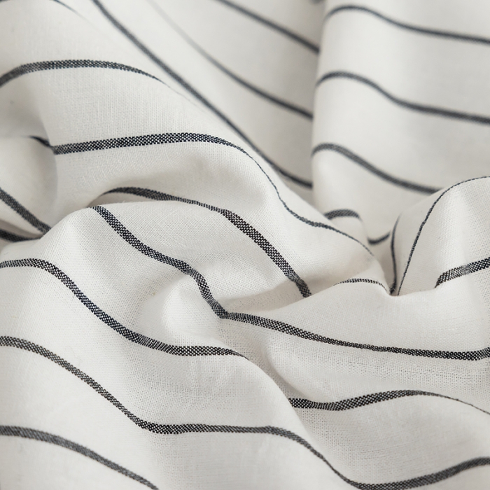 91家纺网 家纺一手货源 找家纺 寐眠2022新款全棉色织水洗棉夏被子被芯（棉花芯） 白细条