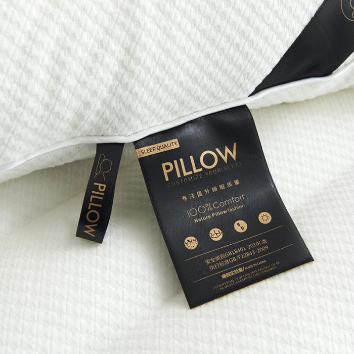 91家纺网 家纺一手货源 找家纺 （总）赛格时代家居 牛奶绒舒适护颈羽丝绒枕头 低枕