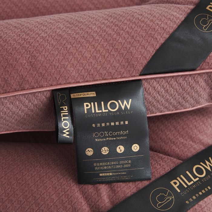 91家纺网 家纺一手货源 找家纺 赛格时代家居 牛奶绒舒适护颈羽丝绒枕头 低枕