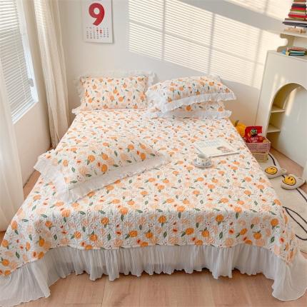 91家纺网 家纺一手货源 找家纺 （总）798家纺 2022新款针织棉床盖三件套