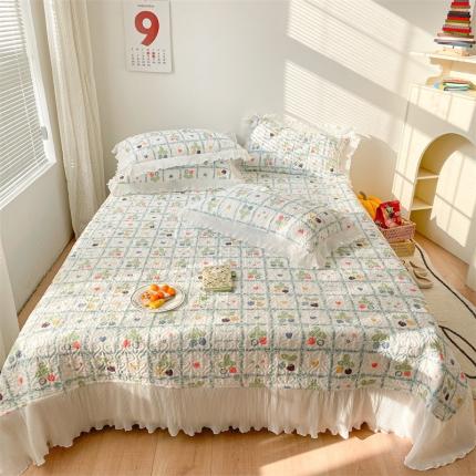 91家纺网 家纺一手货源 找家纺 （总）798家纺 2022新款针织棉床盖三件套