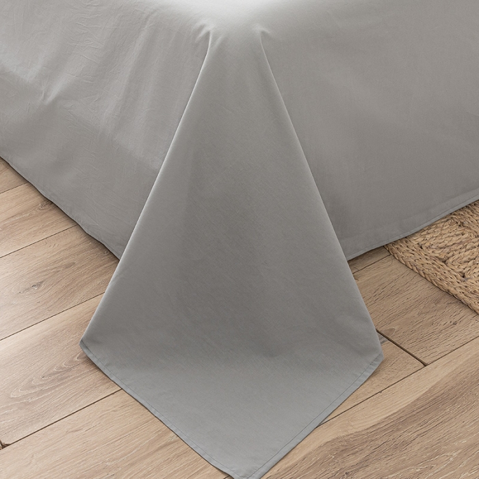 91家纺网 家纺一手货源 找家纺 ab家纺 2022新款全棉水洗棉四件套 北辰 灰