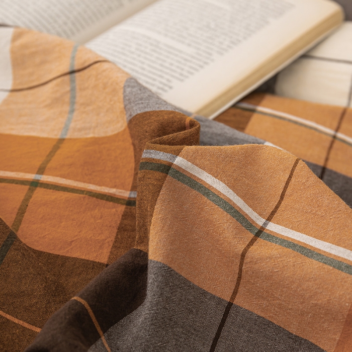 91家纺网 家纺一手货源 找家纺 ab家纺 2022新款全棉水洗棉四件套 乔伊   桔