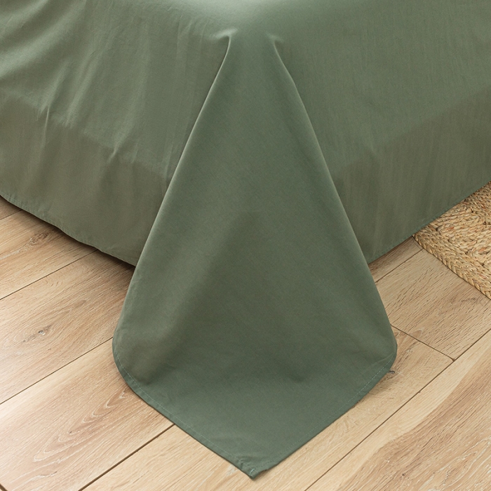 91家纺网 家纺一手货源 找家纺 ab家纺 2022新款全棉水洗棉四件套 小格  绿