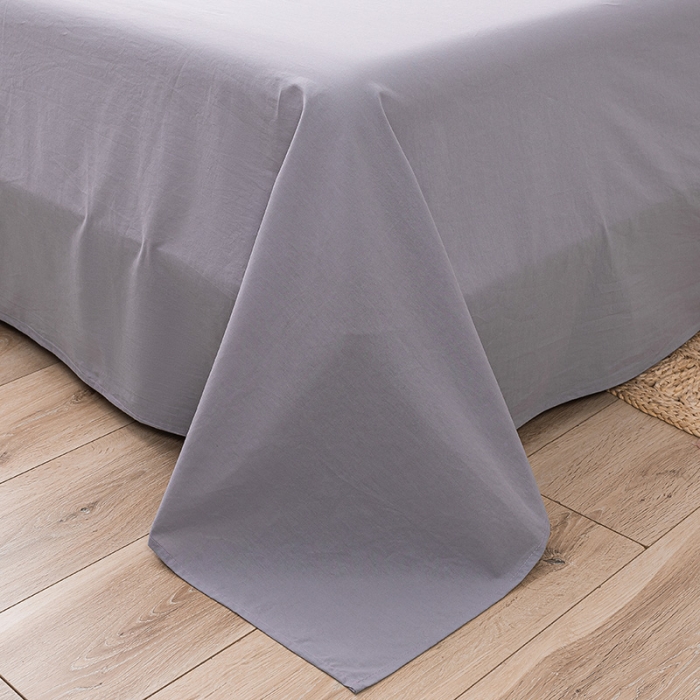 91家纺网 家纺一手货源 找家纺 ab家纺 2022新款全棉水洗棉四件套 寻梦  紫