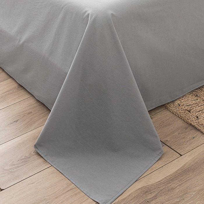 91家纺网 家纺一手货源 找家纺 ab家纺 2022新款全棉水洗棉四件套 周末  灰