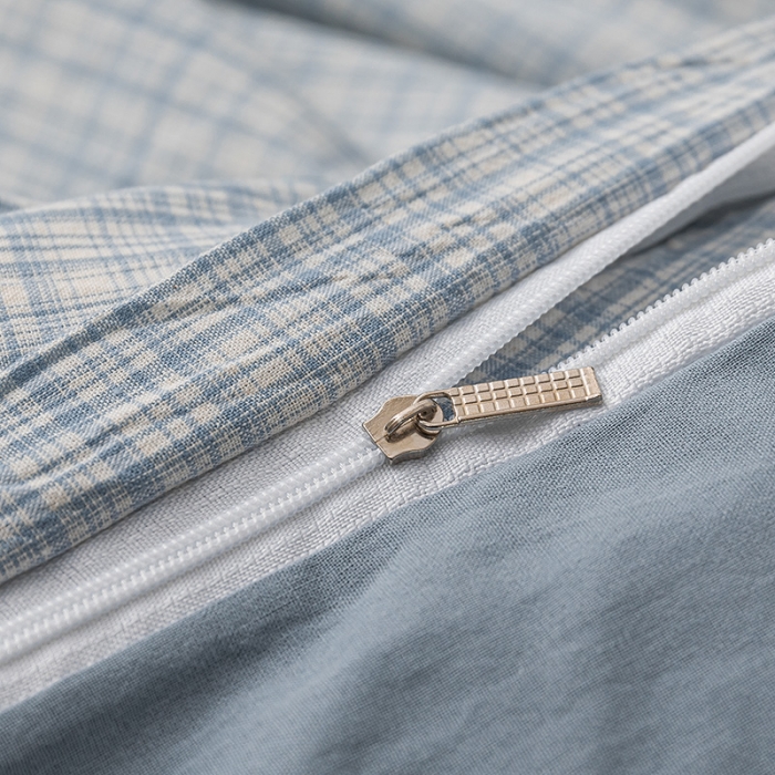 91家纺网 家纺一手货源 找家纺 ab家纺 2022新款全棉水洗棉四件套 周末  兰