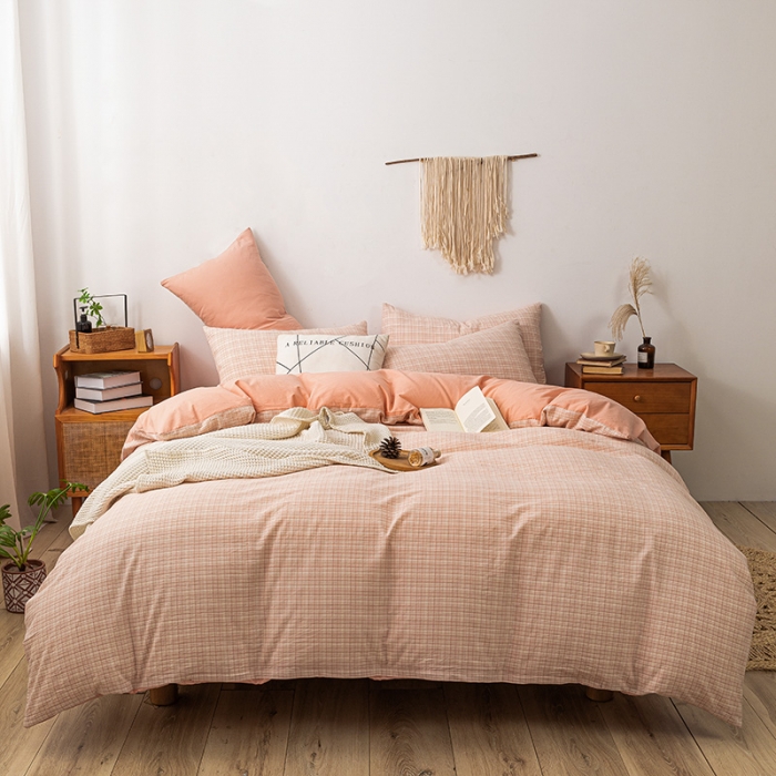 91家纺网 家纺一手货源 找家纺 ab家纺 2022新款全棉水洗棉四件套 周末  玉