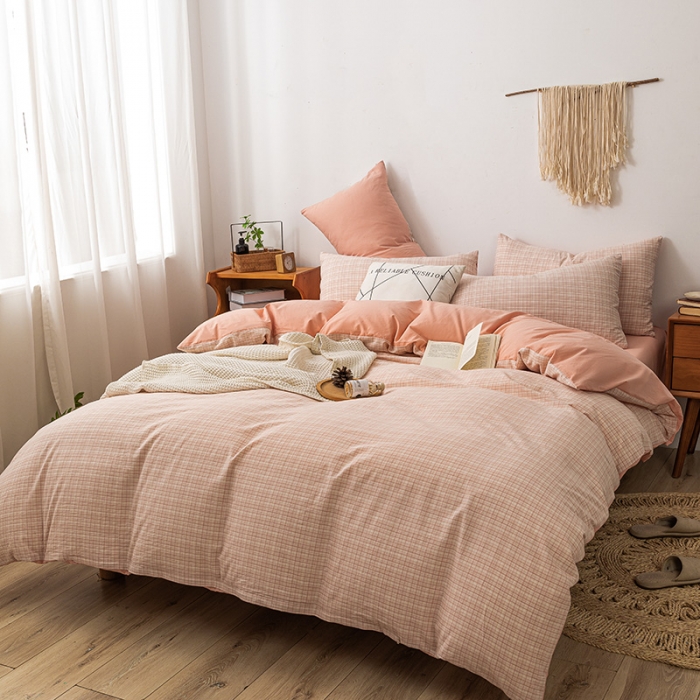 91家纺网 家纺一手货源 找家纺 ab家纺 2022新款全棉水洗棉四件套 周末  玉