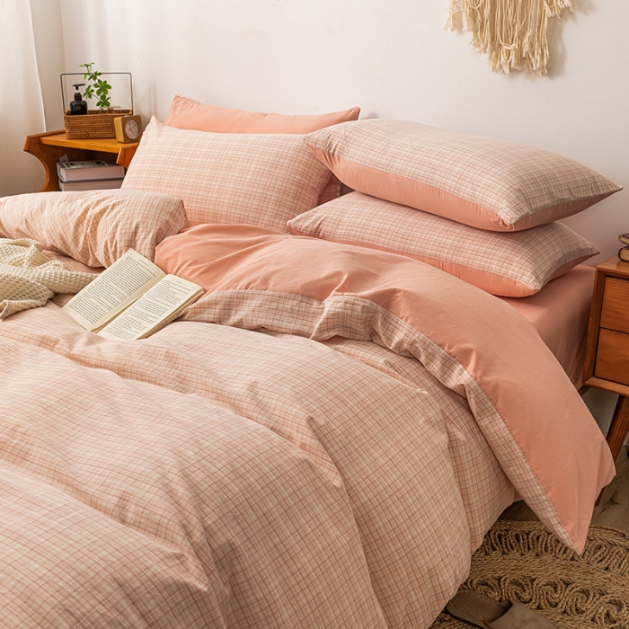 91家纺网 家纺一手货源 找家纺 ab家纺 2022新款全棉水洗棉四件套 周末  玉