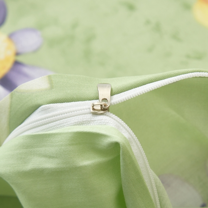 91家纺网 家纺一手货源 找家纺 金纱玉纺 2022新款全棉大版印花13372四件套 游园