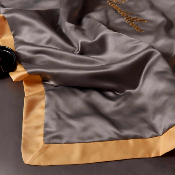 91家纺网 家纺一手货源 找家纺 （总）简爱 2025新款水洗真丝夏被四件套