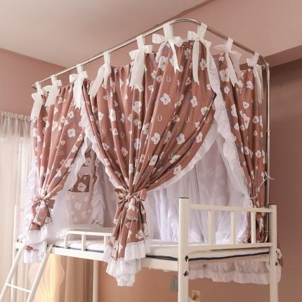 91家纺网 家纺一手货源 找家纺 卓尔居 2025新款学生伸缩蚊帐 朱丽叶