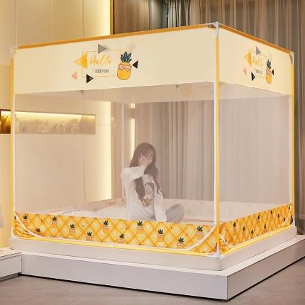 91家纺网 家纺一手货源 找家纺 （总）卓尔居 2022新款坐床外穿防尘蚊帐