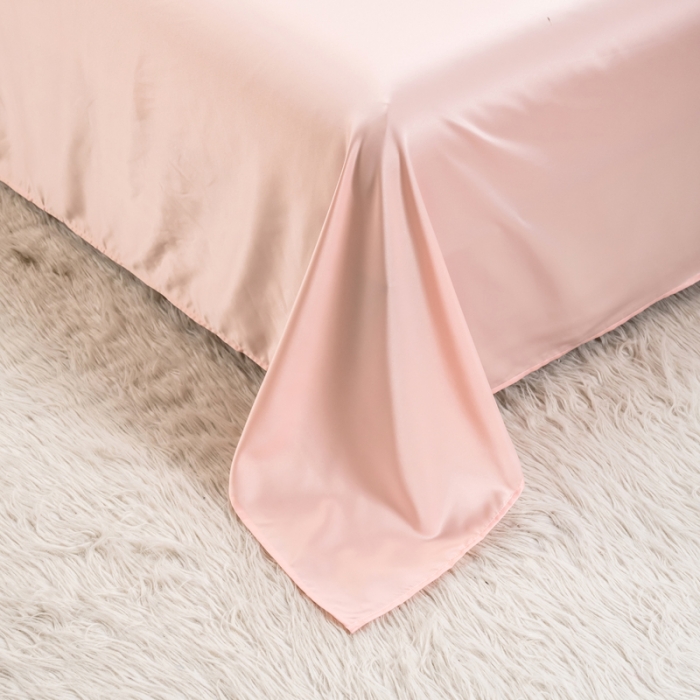 91家纺网 家纺一手货源 找家纺 绒世界 2022新款高端水洗真丝四件套香格里拉系列 香格里拉-仙姿玉