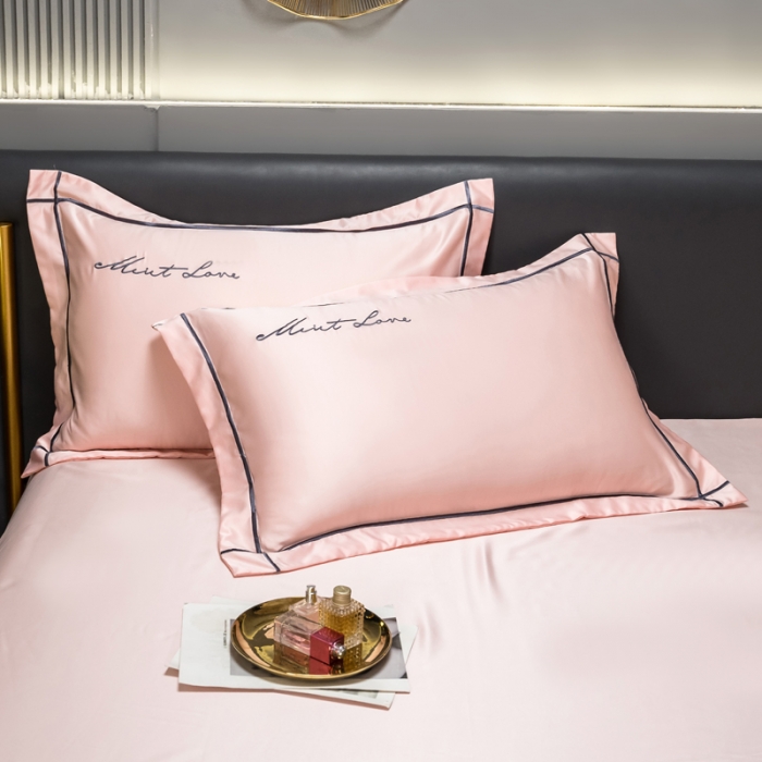 91家纺网 家纺一手货源 找家纺 绒世界 2022新款高端水洗真丝四件套香格里拉系列 香格里拉-仙姿玉