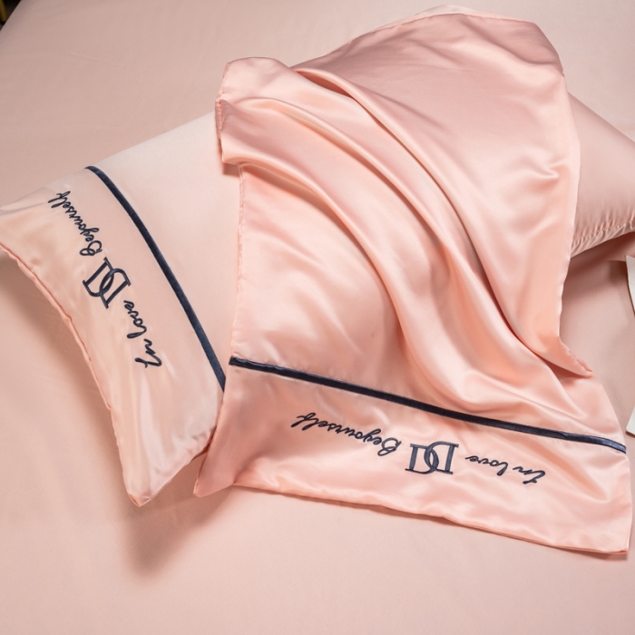 91家纺网 家纺一手货源 找家纺 绒世界 2022新款高端水洗真丝四件套奢华系列 奢华-优雅玉