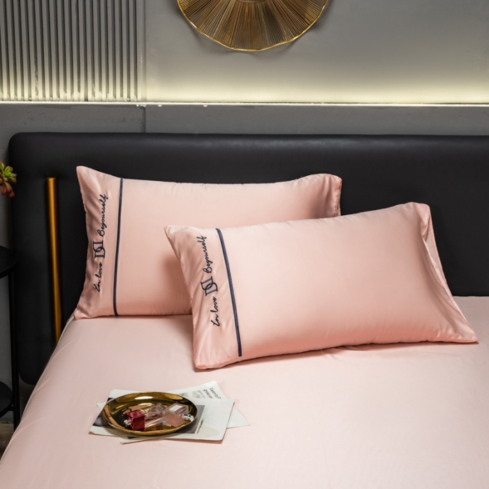 91家纺网 家纺一手货源 找家纺 绒世界 2022新款高端水洗真丝四件套奢华系列 奢华-优雅玉