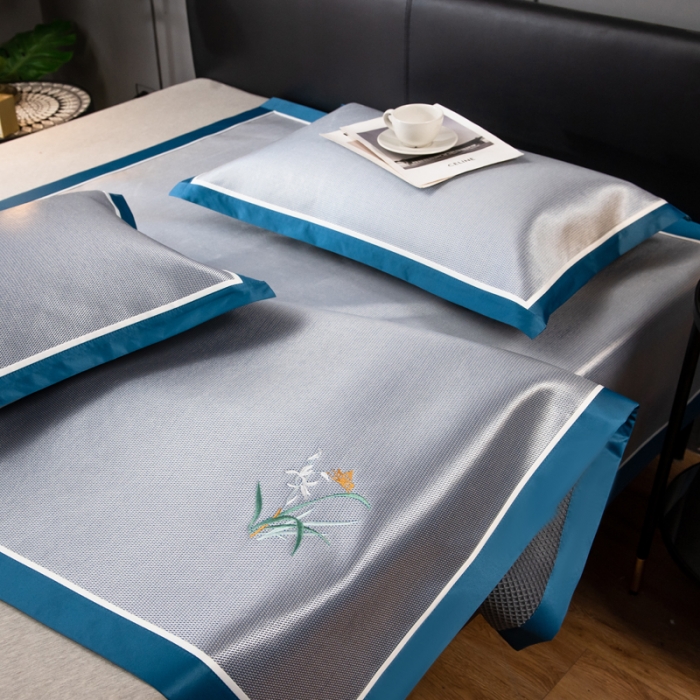 91家纺网 家纺一手货源 找家纺 （总）欧冠 2022新款高端碳光1800冰丝席系列