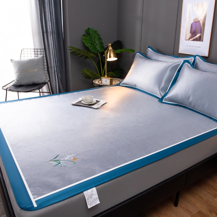 91家纺网 家纺一手货源 找家纺 （总）欧冠 2022新款高端碳光1800冰丝席系列