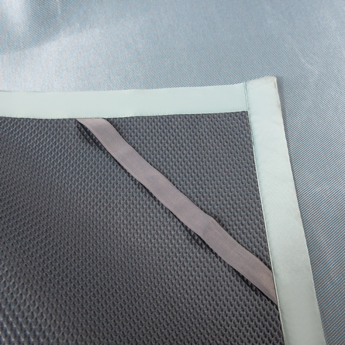 91家纺网 家纺一手货源 找家纺 欧冠 2022新款高端碳光1800冰丝席系列碳光冰丝-水绿