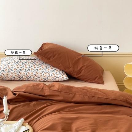 91家纺网 家纺一手货源 找家纺 （总）例外Home 2022新款40s全棉水洗棉四件套