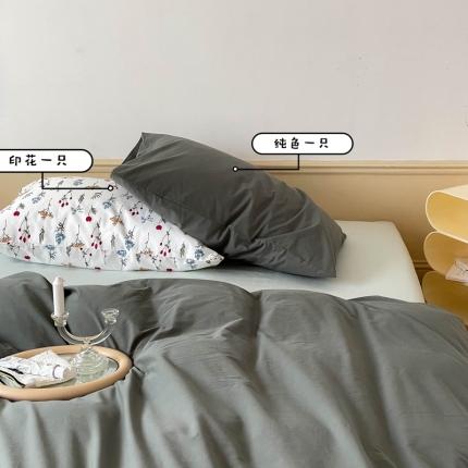 91家纺网 家纺一手货源 找家纺 （总）例外Home 2022新款40s全棉水洗棉四件套