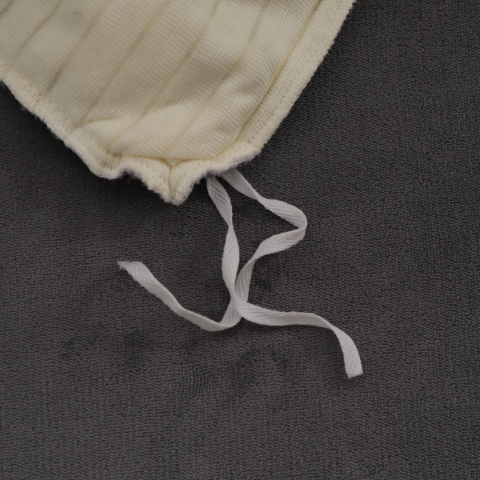 91家纺网 家纺一手货源 找家纺 慕澄 2022新款牛奶绒剪花荷叶边四件套实拍图 奶油白