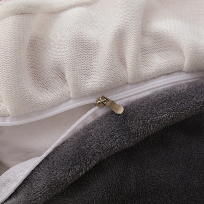 91家纺网 家纺一手货源 找家纺 慕澄 2022新款牛奶绒剪花荷叶边四件套实拍图 桃桃红