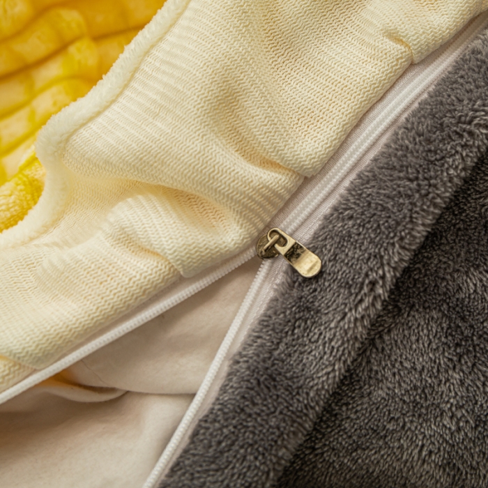 91家纺网 家纺一手货源 找家纺 慕澄 2022牛奶绒剪花绒荷叶边四件套暖光效果图 满天星