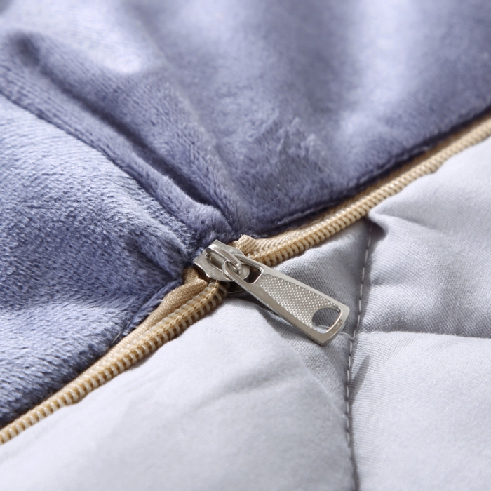 91家纺网 家纺一手货源 找家纺 慕澄 2022新款兔兔网红抱枕被 兔兔-星空灰