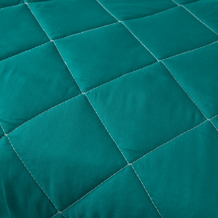 91家纺网 家纺一手货源 找家纺 慕澄 2022新款玩偶熊可拆卸抱枕被 玩偶熊-墨绿色