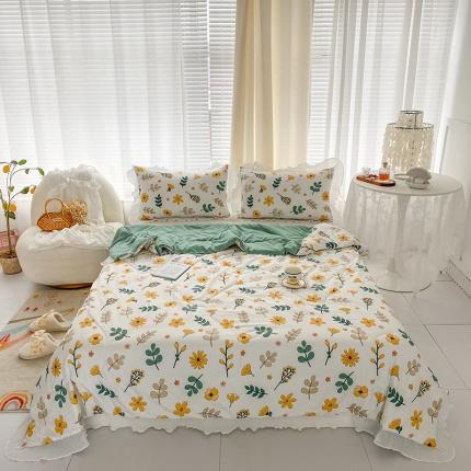 91家纺网 家纺一手货源 找家纺 林希 享受时光0享受时光享受时光春夏新款四季棉花边夏被 享受时光