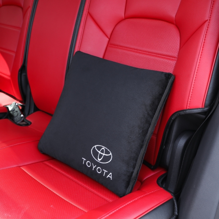 91家纺网 家纺一手货源 找家纺 慕澄 2022新款水晶绒黑色抱枕被 丰田黑