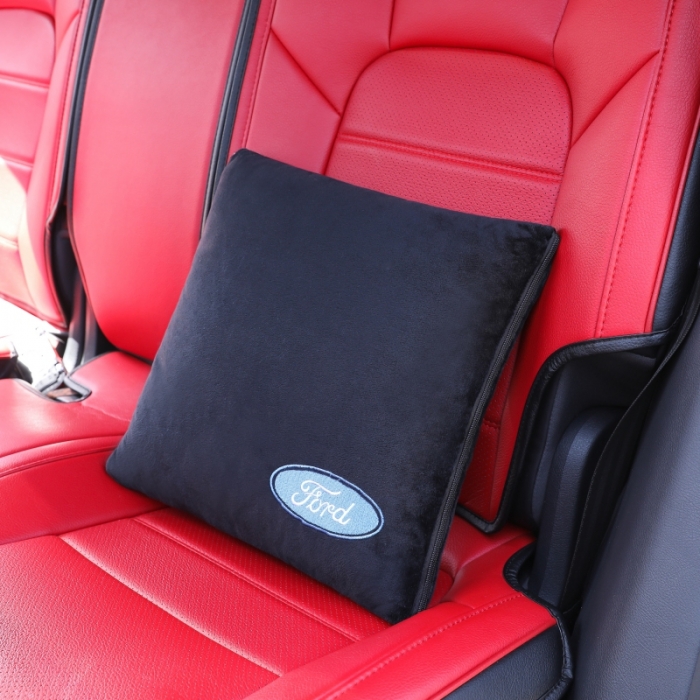 91家纺网 家纺一手货源 找家纺 慕澄 2022新款水晶绒黑色抱枕被 福特黑