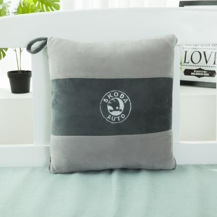 91家纺网 家纺一手货源 找家纺 （总1）慕澄 2022新款水晶绒双拼抱枕被