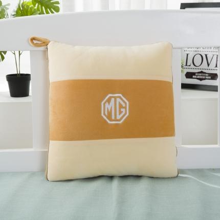 91家纺网 家纺一手货源 找家纺 （总1）慕澄 2022新款水晶绒双拼抱枕被