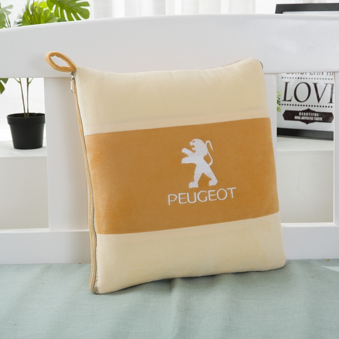 91家纺网 家纺一手货源 找家纺 慕澄 2022新款水晶绒双拼抱枕被 别致