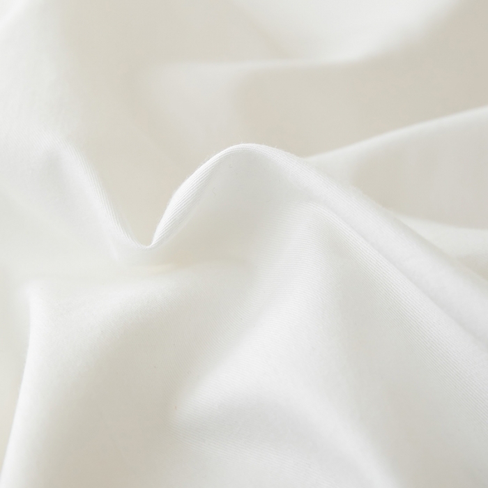 91家纺网 家纺一手货源 找家纺 绫韵 2022新款13374全棉素色双拼系列被套 莹白色