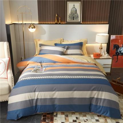 91家纺网 家纺一手货源 找家纺 沐白 2022全棉13376铂金棉印花四件套（第二批） 巴洛克