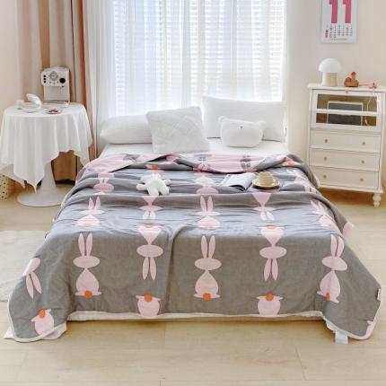 91家纺网 家纺一手货源 找家纺 （总）爱港 2023新款专版全棉A类10层纱布毛巾被盖毯