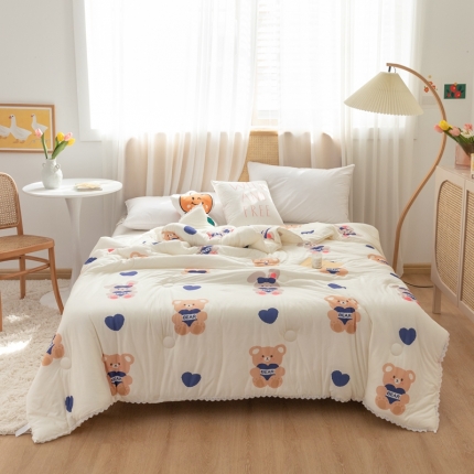 91家纺网 家纺一手货源 找家纺 (总)大彩家居可水洗针织棉夏被子被芯春秋被冬被空调被夏凉被