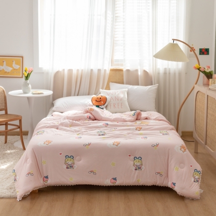 91家纺网 家纺一手货源 找家纺 (总)大彩家居可水洗针织棉夏被子被芯春秋被冬被空调被夏凉被