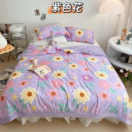 91家纺网 家纺一手货源 找家纺 （总）星期八 2022新款豆豆夏被包边款系列二